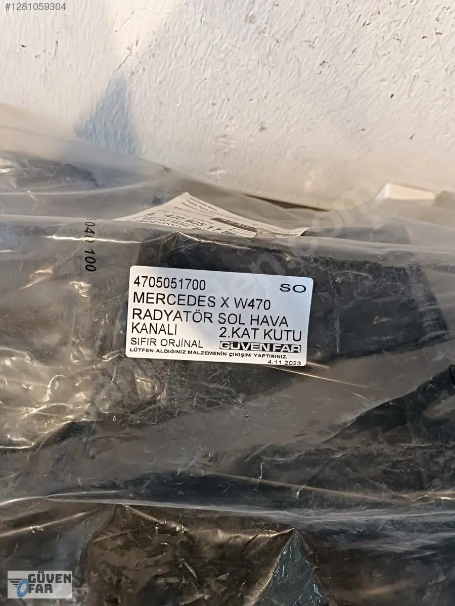 Mercedes X W470 Radyatör Sol Hava Kanalı 4705051700