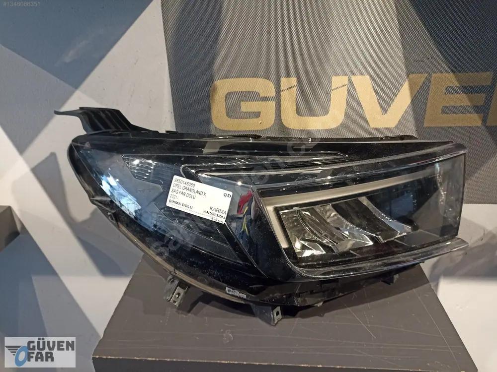 Opel Grandland X Sağ Far Dolu 2021 9850148080