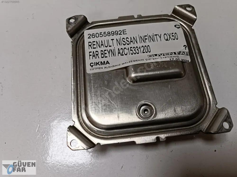 Renault Nissan İnfinity QX50 Far Beyni A2C15331200 260558992E
