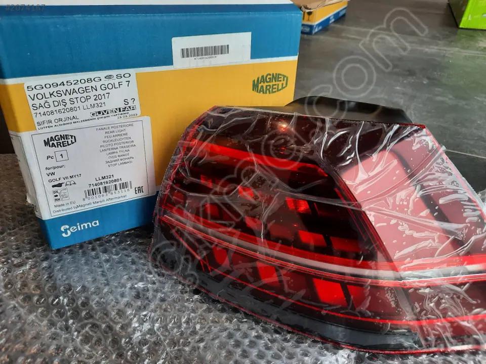 Volkswagen Golf 7.5 Sağ Dış Stop 2017 714081620801 LLM321 5G0945208G