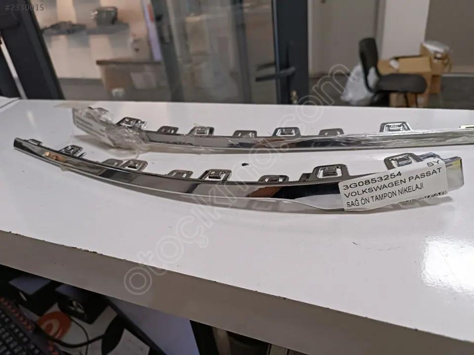 Volkswagen Passat 2015 Sağ Ön Tampon Nikelajı 3G0853254