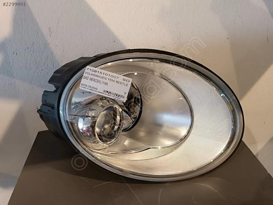 Volkswagen Yeni Beetle Sol Mercekli Far LUS6522 710815101007