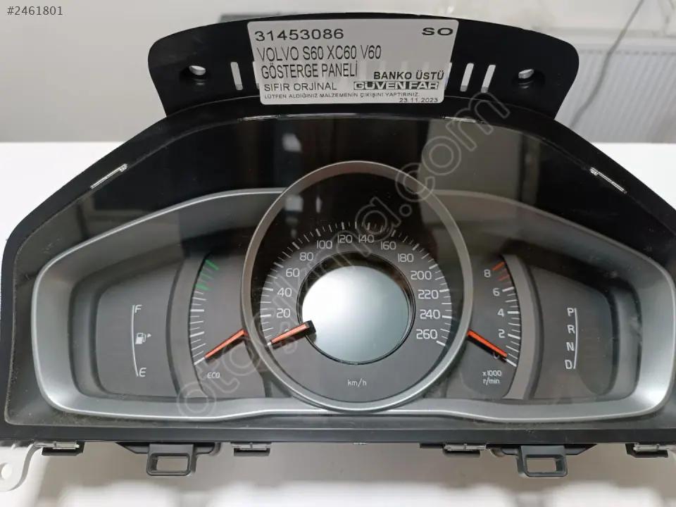 Volvo S60 XC60 V60 Gösterge Paneli 31453086
